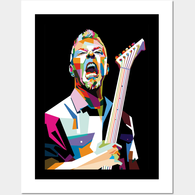 WPAP-james hetfield Wall Art by pucil03